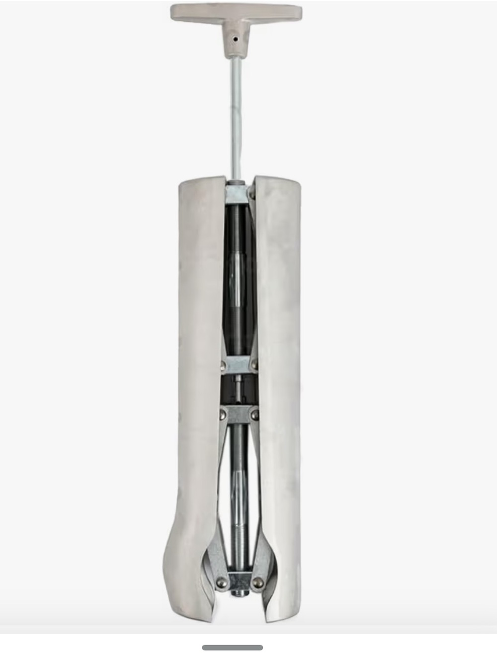 Metal boot stretcher